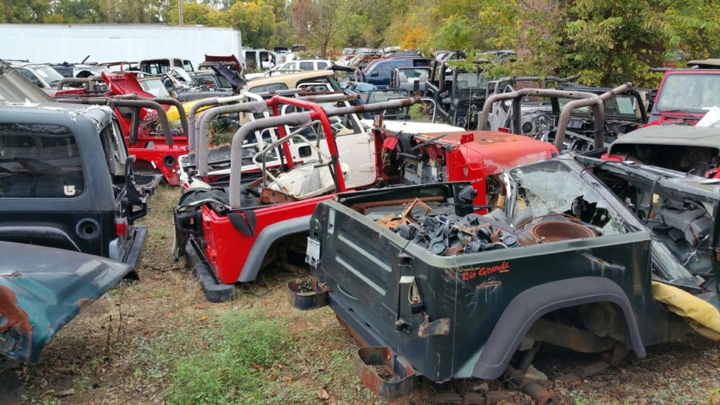 Jeep Wrangler Salvage Yards Near Me [Map + Guide + FAQ]