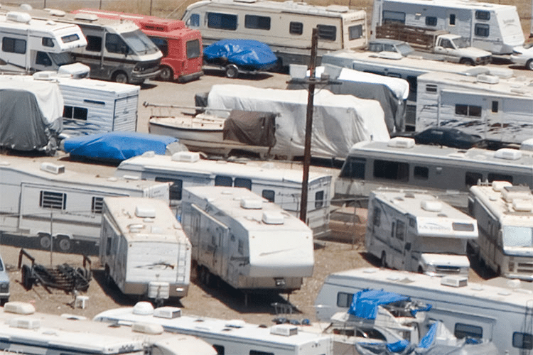 An RV Salvage in Colorado With Little Organization
