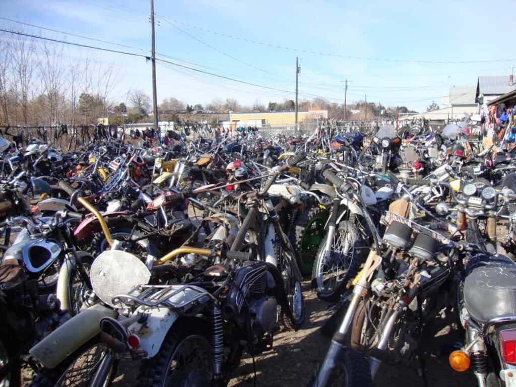 Motorcycle Salvage Yards Near Me [Locator Map + Guide + FAQ]