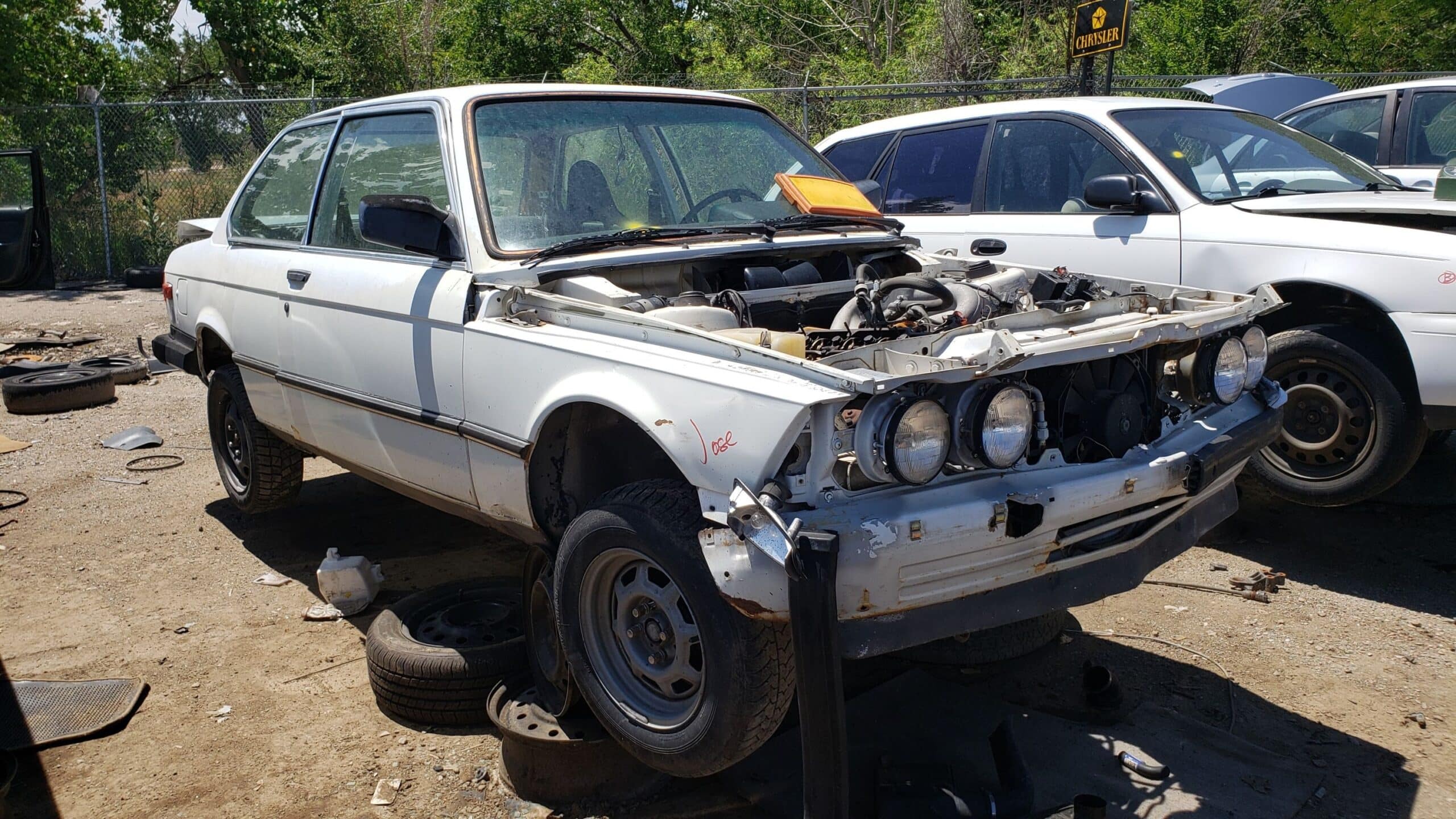 Buying Used BMW Parts at a Salvage Yard