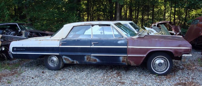 Chevy Salvage Yards Near Me
