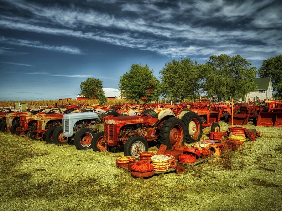 How the Tractor Junkyards Near Me Are Arranged