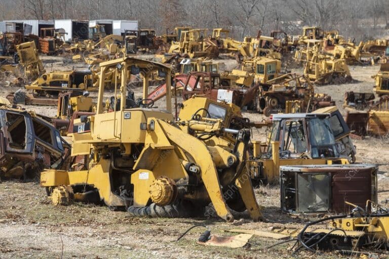 Heavy Equipment Salvage Yards Near Me [Map + Guide + FAQ]