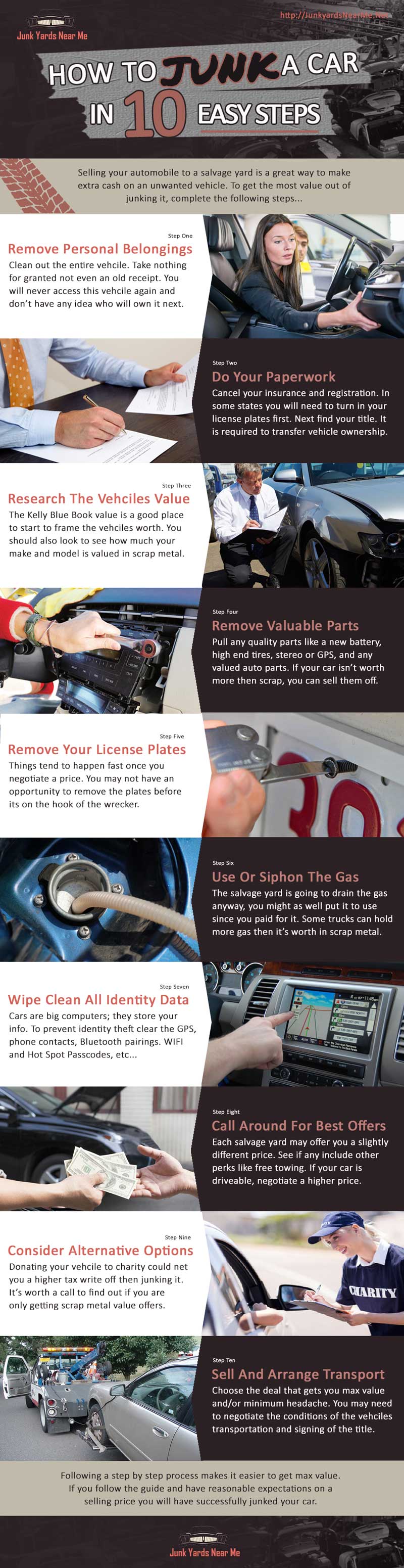 How to Junk a Car in 10 Easy Steps
