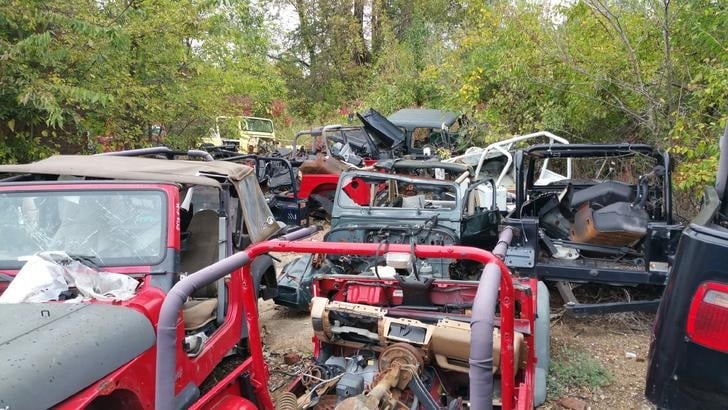 Operations of Jeep Wrangler Salvage Yards