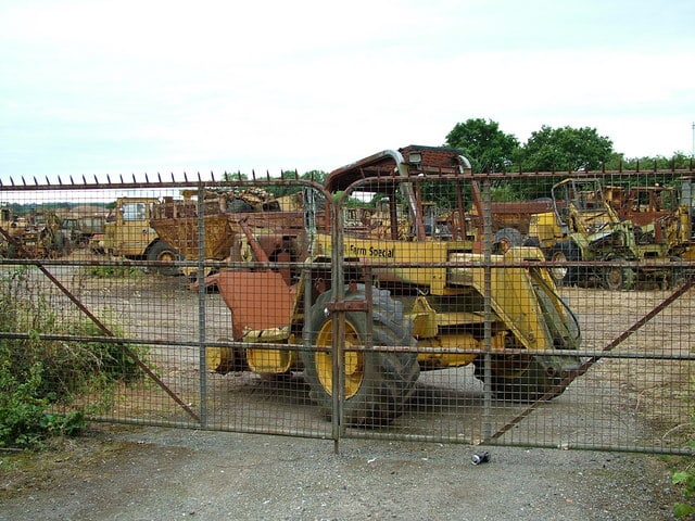 Excavator Salvage Yards Near Me