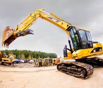 Used Excavator Parts at Salvage Yards