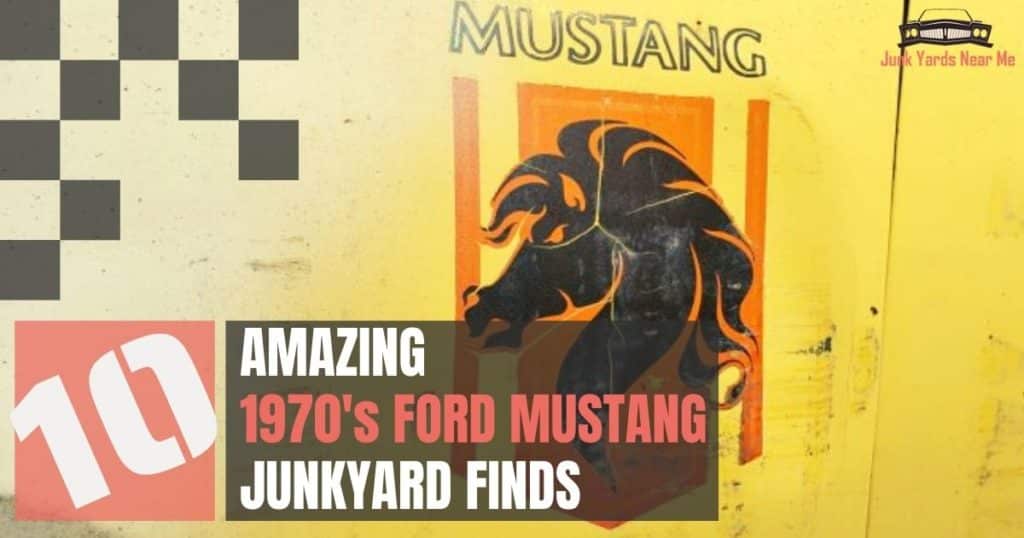 10 Amazing Ford Mustang Junkyard Finds