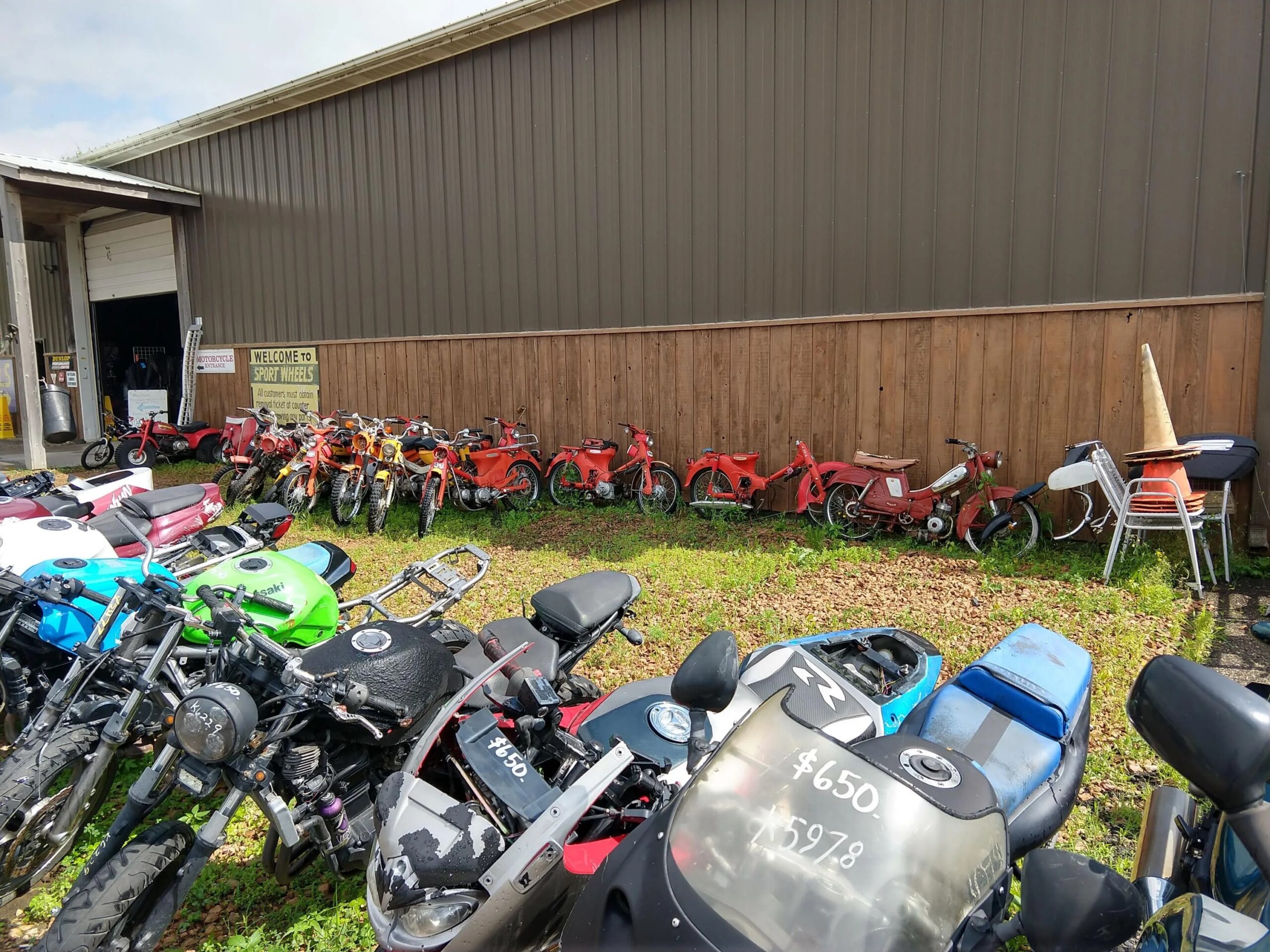 How Does a Honda Motorcycle Salvage Operate
