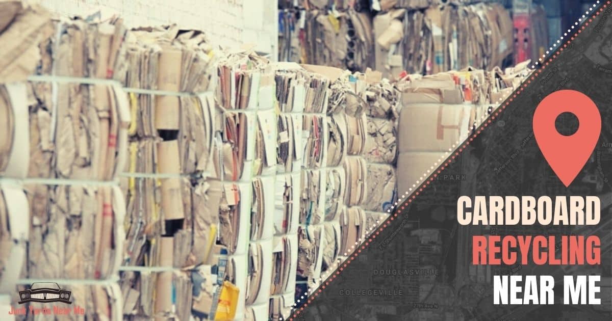 Cardboard Recycling Near Me [Locator Map + Guide + FAQ]