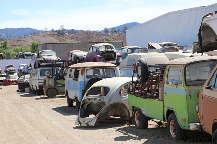VW Junkyard in California